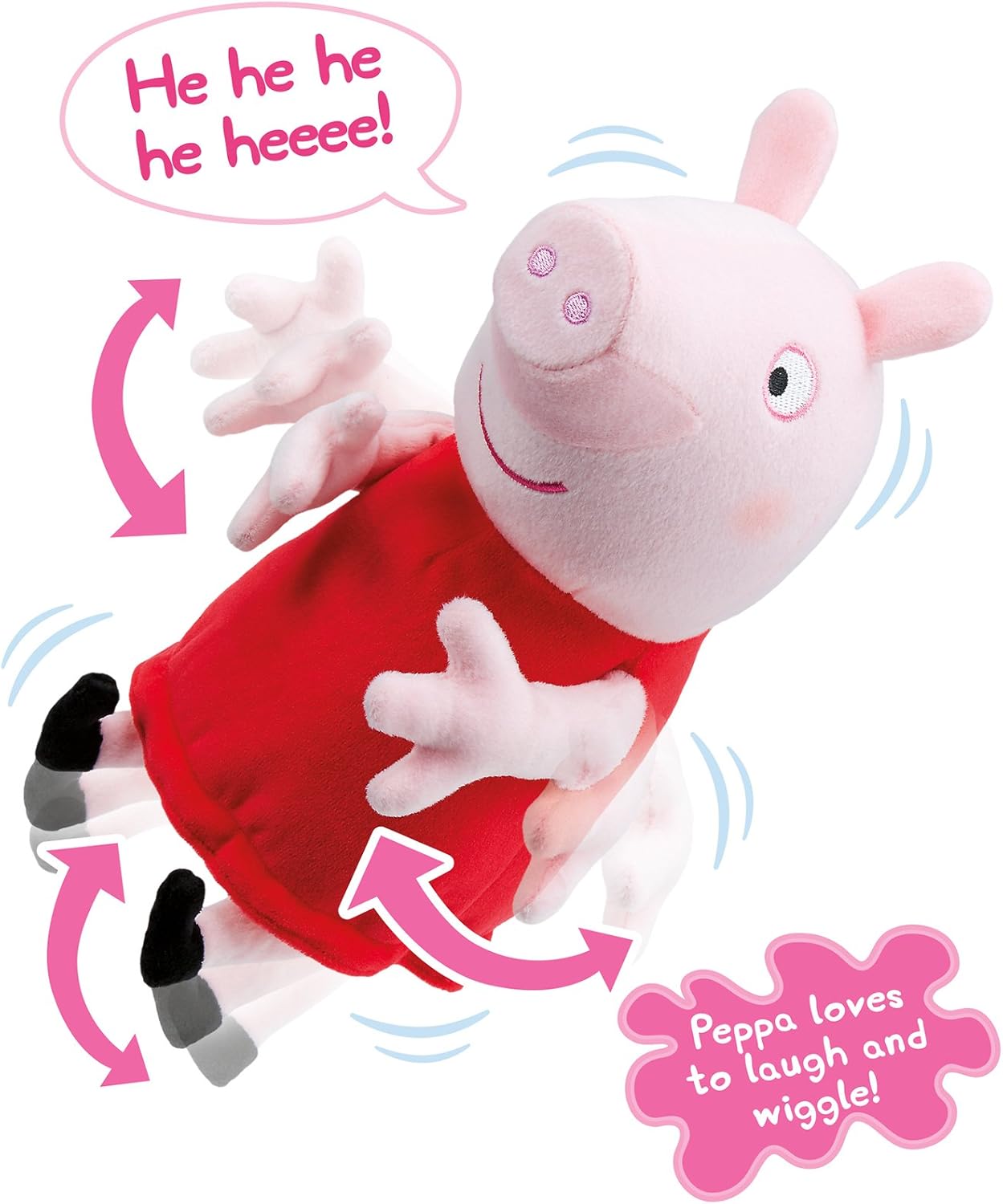 laughing peppa pig toy