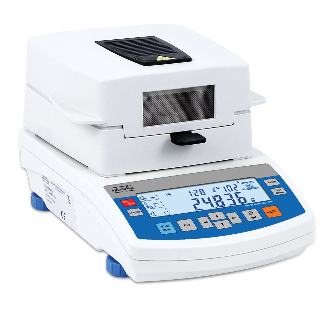 Radwag PMC 50/NH Moisture Analyzer Balance, 50 g x 1 mg Inspection
