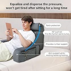 ENITYA Reading Pillow for Sitting in Bed
