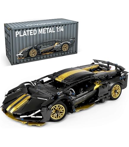 ラディンスギフト2024ブルーブラックコレクション スタイル ロココ セット Amazon.com: Sports Race Car Building Blocks Set for Boys & Adults