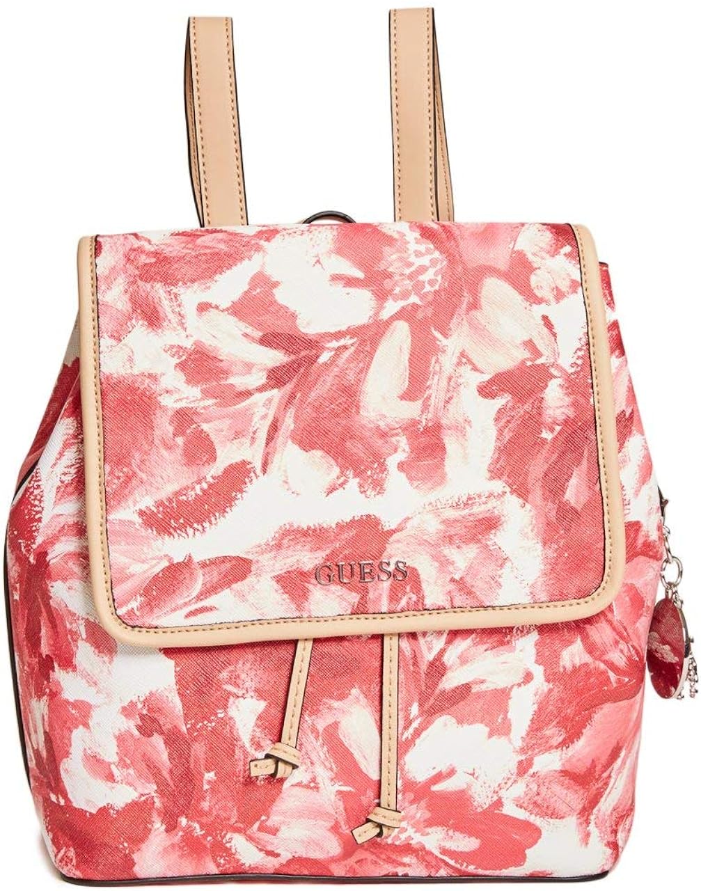 floral guess backpack