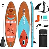 CADALENE Inflatable Stand Up Paddle Board with SUP Accessories, Anti-Slip EVA Deck, Family-Friendly SUP Boards for Adults & Youth of All Skill Levels, Versatile Yoga Paddle Board