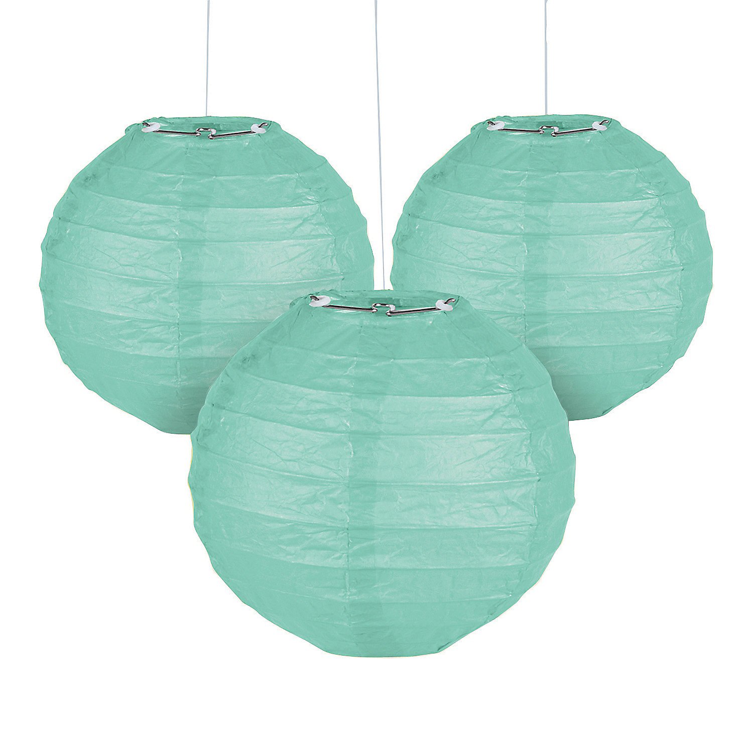 Amazon Com Mini Mint Green Hanging Paper Lanterns Health