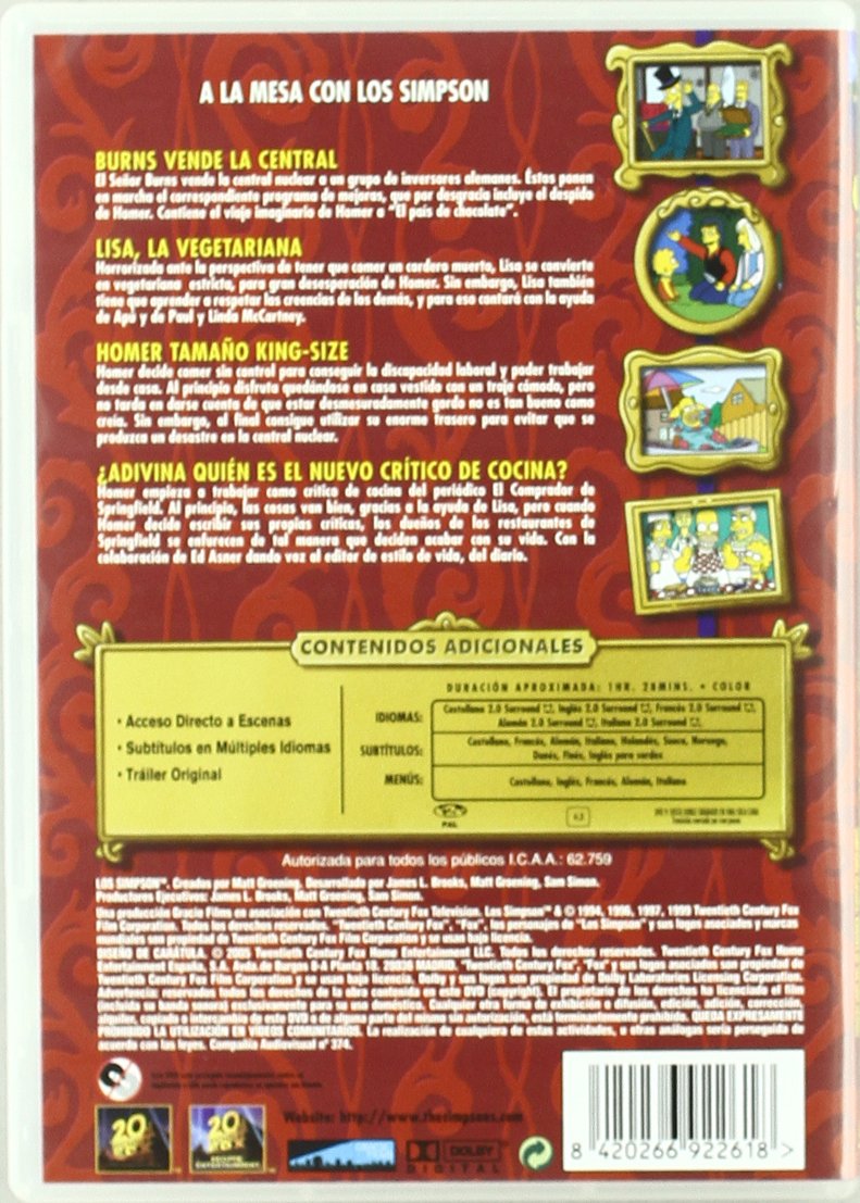 Los Simpsos Clasicos: En Busca De La Nevera Perdida DVD: Amazon.es ...