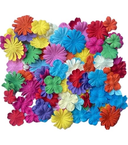 100 Feuilles Artisanales En Papier Mûrier - 45x29mm - Pour Scrapbooking, Mariage Et Déco Créative