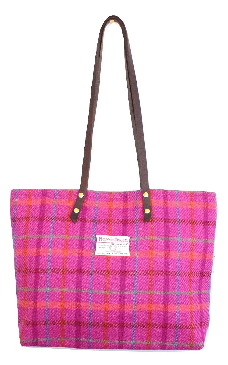 harris tweed heather bag