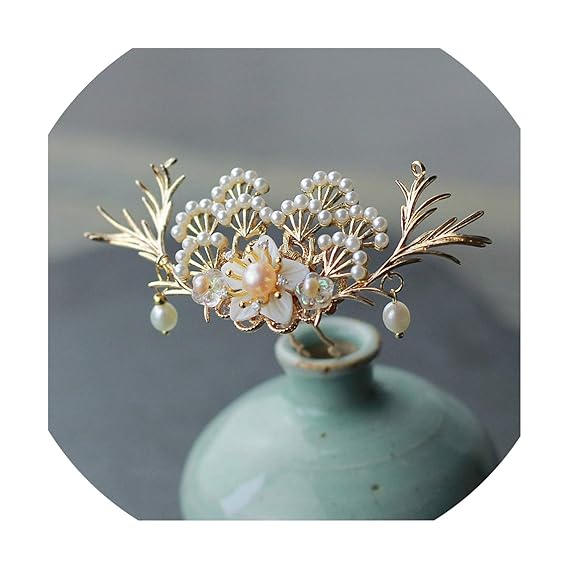 2Pc Chinese Hairpin Handmade Hair Pins For Women Copper