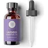Pure Body Naturals Bulgarian Lavender Essential Oil by Pure Body Naturals, 1 Fluid Ounce - 100% Pure, Independently Tested, Therapeutic Grade Lavender Essential Oil for Diffuser Aromatherapy