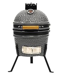 VESSILS 9.8-in W Kamado Charcoal Grill Stand Style