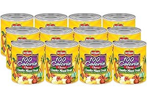 Del Monte Canned Cherry Chunky Fruit Cocktail in Light Syrup, 8.25 Ounce (Pack of 12)