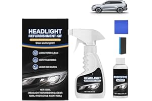 Headlight Restoration Fluid Kit,Automotive Headlight Restoration Fluid Kit,Q4 Headlight Restoration,Car Headlights Cleaner fo