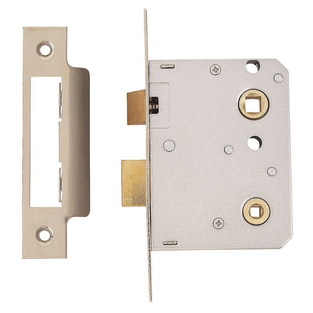 ERA 343-61 3-inch 76mm Bathroom Sashlock with Chrome Effect