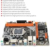 Cuifati B75 LGA 1155 M-ATX Motherboard M.2 NVME SATA DDR3 i7 Gaming view 2
