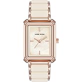 Anne Klein Women's Silicone Bracelet Watch