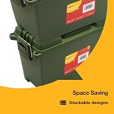 Amtech Plastic Tool Box Waterproof Storage Box Twin Locking Points 4kg 4.7L view 4