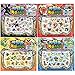 XY POKEMON Assorted Hologram 3D Puffy Sticker Set : 10 Sheets 1 Set (Random)
