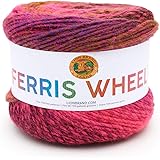 Lion Brand Yarn 217-611 Yarn, Pink Marmalade