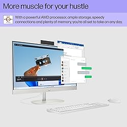 HP 23.8 inch All-in-One Desktop PC, FHD