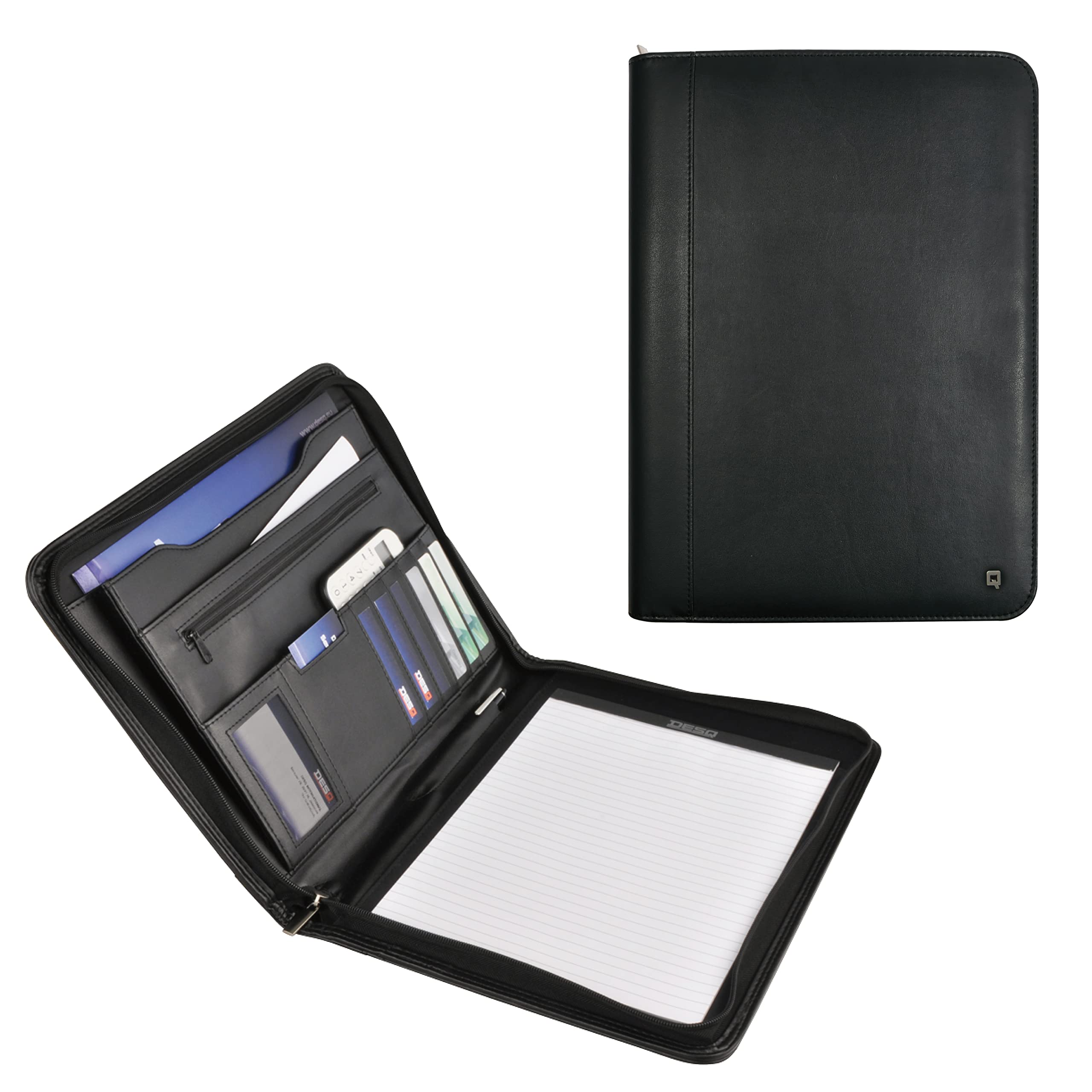 DESQ 3680 Lockable with Zipper Pocket – Black