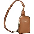 INICAT Travel Small Sling Bag Leather Crossbody Bags for Women Fanny Packs Cross Body Bag for Woman Cross Body Purses
