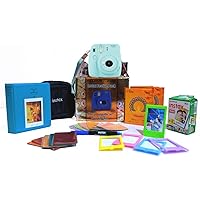 Fujifilm Instax Mini 9 Festive Pack Instant Camera (Ice Blue)
