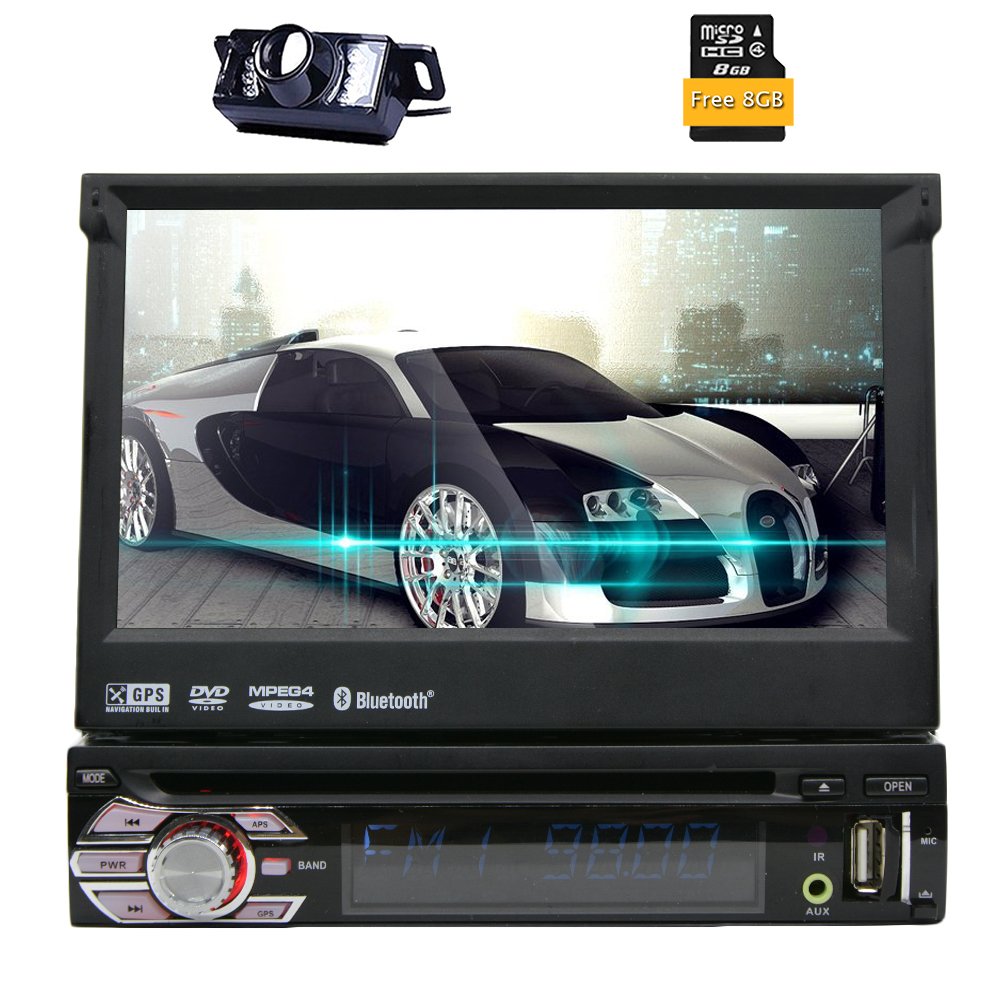 Eincar DIN Autoradio con pulgadas de pantalla táctil LCD de HD GPS