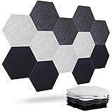 Large Acoustic Panels, 12-Pack Wall Panels for
