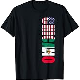 Chicano Mexican American Flag T-Shirt