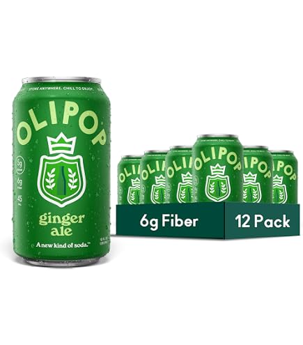 Airpop Active 新品未開封 ライムグリーン Olipop Prebiotic Soda, Beverages w/ Prebiotics, Botanicals & Plant