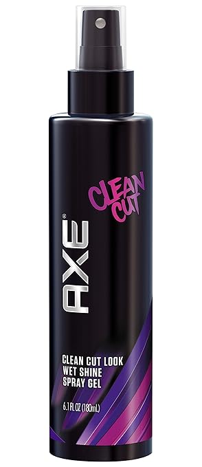 Buy Axe Clean Cut Wet Shine Gel Spray 6 1 Ounce Online At Low