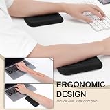 VAYDEER Ergonomic Wrist Rest Pad Armrest for Desk 6.3x4.3x0.76 in view 2