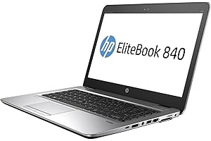 2018 HP Elitebook 840 G1 14in FHD Business Laptop Computer, Intel Dual-Core i5-4300U up to 2.9GHz, 8GB RAM, 240GB SSD, USB 3.