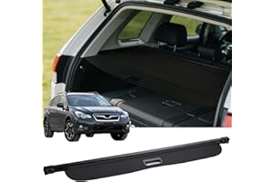 FARBIN Trunk Cargo Cover for Subaru Crosstrek 2013-2017 Impreza 2012-2016, Retractable Trunk Cover Shielding Shade, Privacy Security Screen (for 2013-2017 Subaru Crosstrek/2012-2016 Impreza Canvas)