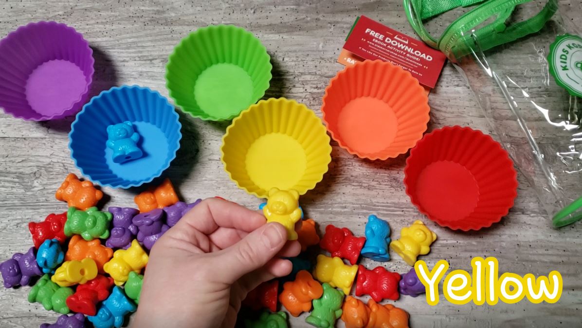 6 Jumbo+Counting+Bears+Stacking+Cups