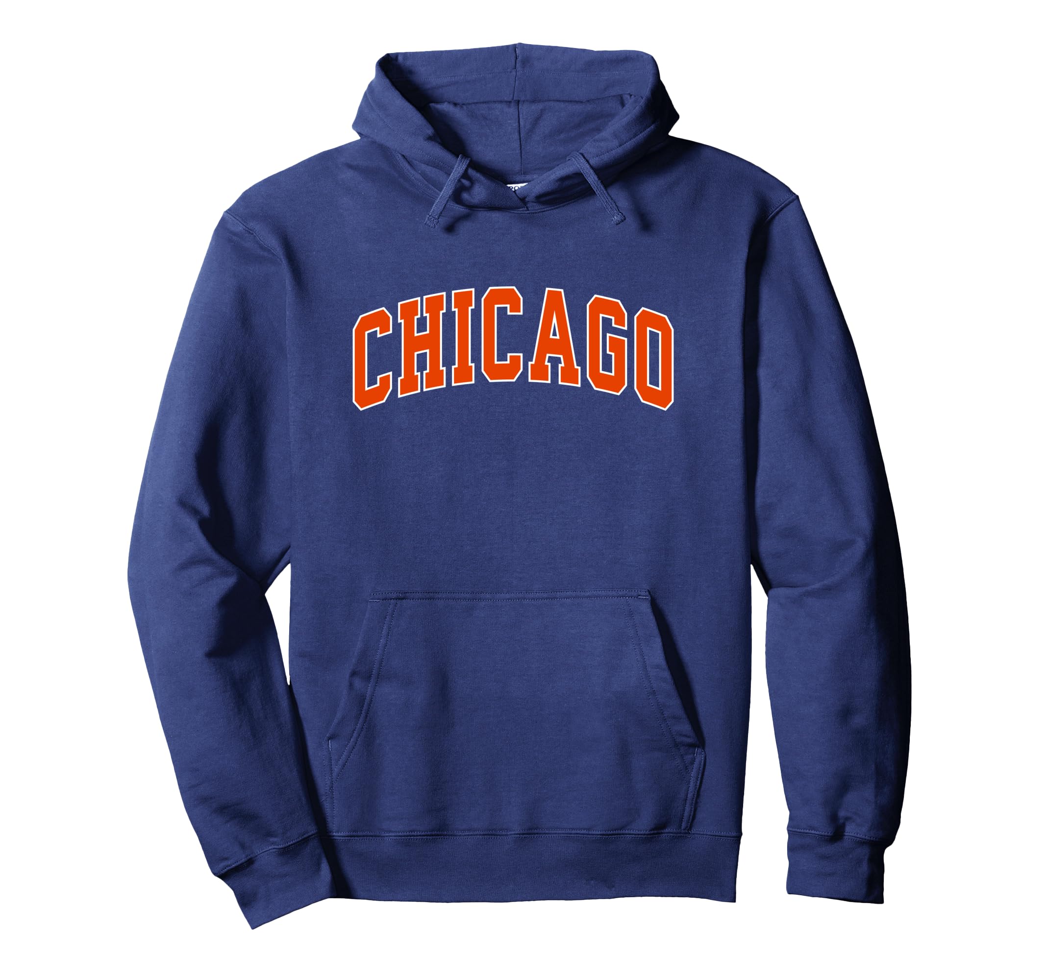 Photo 1 of Vintage Cincinnati Apparel Co. - Chicago Retro Blue Unisex-Adult Hoodie