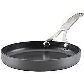 Anolon Hard Anodized Nonstick Mini Skillet/Frying/Egg Pan, Stainless Steel Handle, (6.5"), Gray