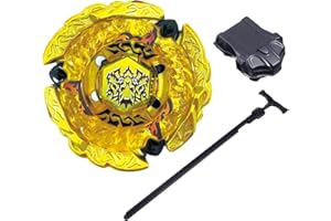 WRPAULK Bey Battling Top Blade Metal Gyro Set for Boys with Spinning Top Metal Fight and Launchers Gift for Child BB-99