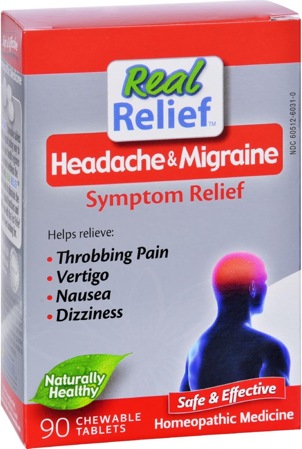 Amazon Com Homeolab Headache Migraine Relief 90 Tablets Health Personal Care