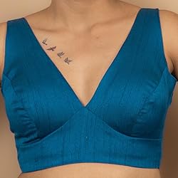 FIGURE'S DESIGNER Women's Dupion Raw Silk