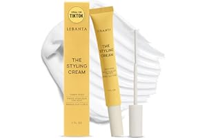 Lebanta Fly Away Stick for Hair - Anti Frizz Styling Taming Serum Wand with Aloe Vera, Coconut Oil & Vitamin E - Gel Mascara Stick for Edges, Flyaways, Baby Hairs & Slick Back (1 Fl Oz (Pack of 1))