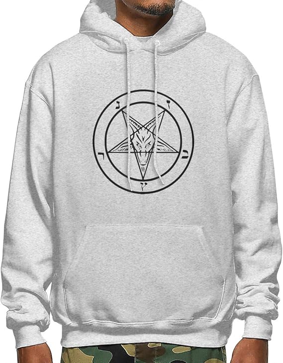 Amazon Co Jp Na Goat Pentagram パーカー メンズ パーカー ファッションスタイルのデザイン 無地 かわいいとハンサムなパターンは ファッション シンプルで美しい 服 ファッション小物