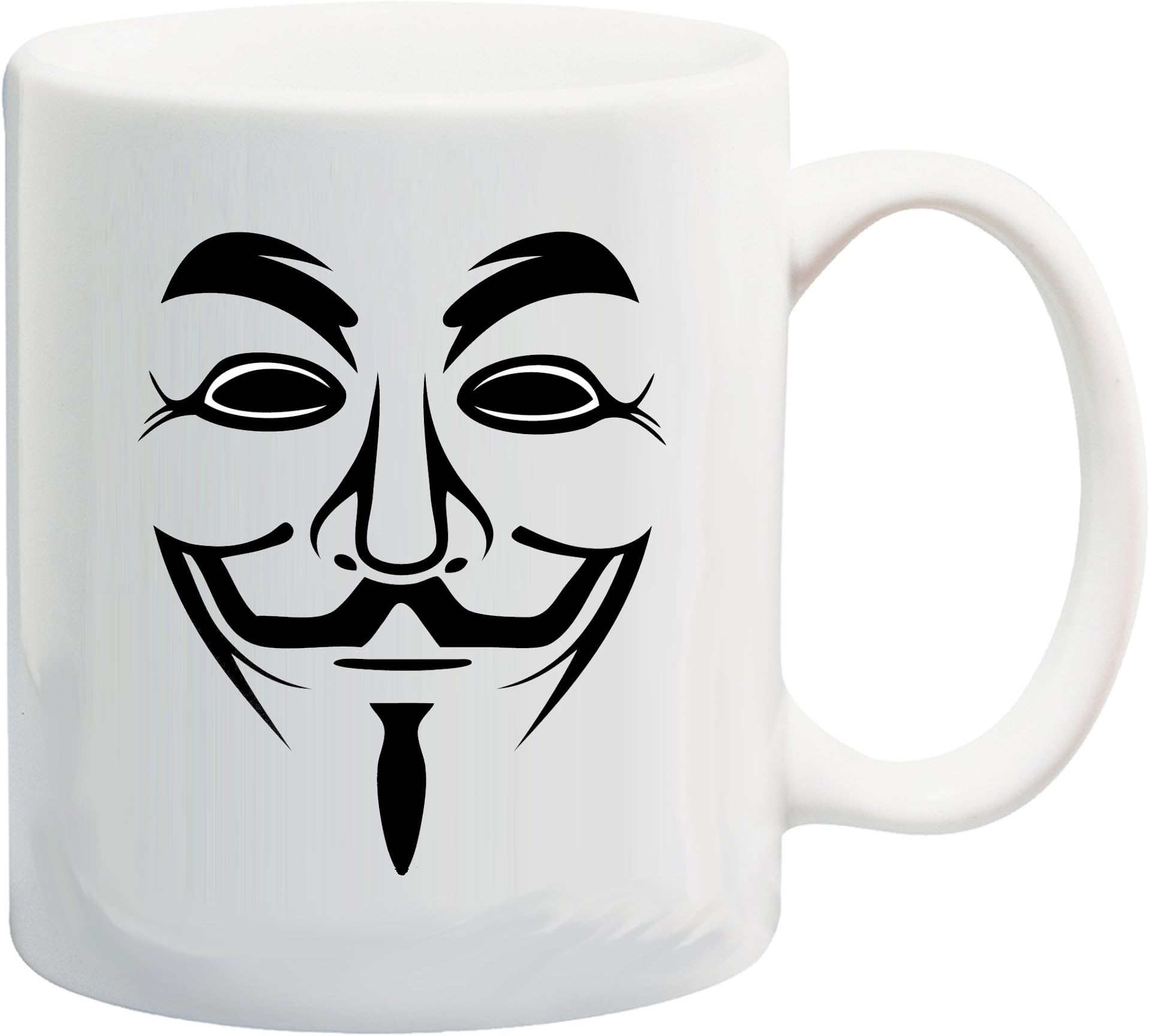 Carpe Diem DesignsGuy Fawkes (Anonymous) Mask 11 Oz Coffee/Cocoa Mug