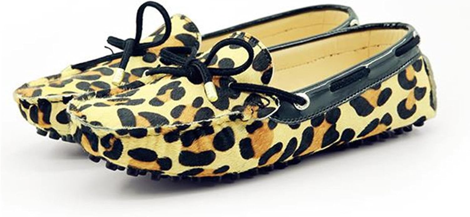 New Summer Leopard Pattern Bowtie Women Flat New Summer Leopard Pattern Bowtie Women Flat