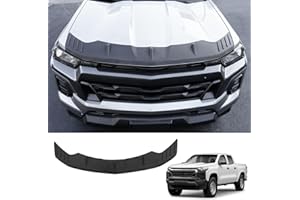 Kingna Hood Protector Compatible with 2023-2026 Chevrolet Colorado TPE Hood Shield Deflector Guard for 2025 Chevy Colorado Accessories