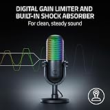 Razer Seiren V3 Chroma RGB USB Microphone Tap-to-Mute Black view 5