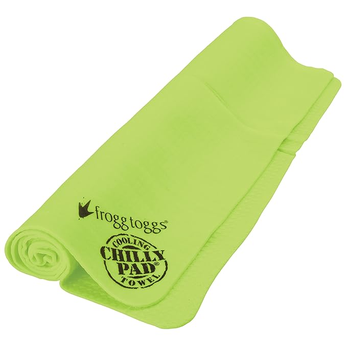 Frogg Toggs The Original Chilly Pad Cooling Towel, HiVis Green