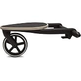 Cybex Gazelle S Stroller Kid Board Black 17x10.50x8 Inch (Pack of 1), Black | Stroller Board Attachment for Gazelle S, Ride-Along Board for Kids &amp; Toddlers Up to 44 lbs, Easy Install, Compact