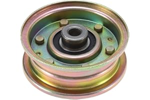 SING F LTD 1PC Flat Idler Pulley Compatible with MTD Columbia Compatible with Troy Bilt Big Red Compatible with Cub Cadet Pul