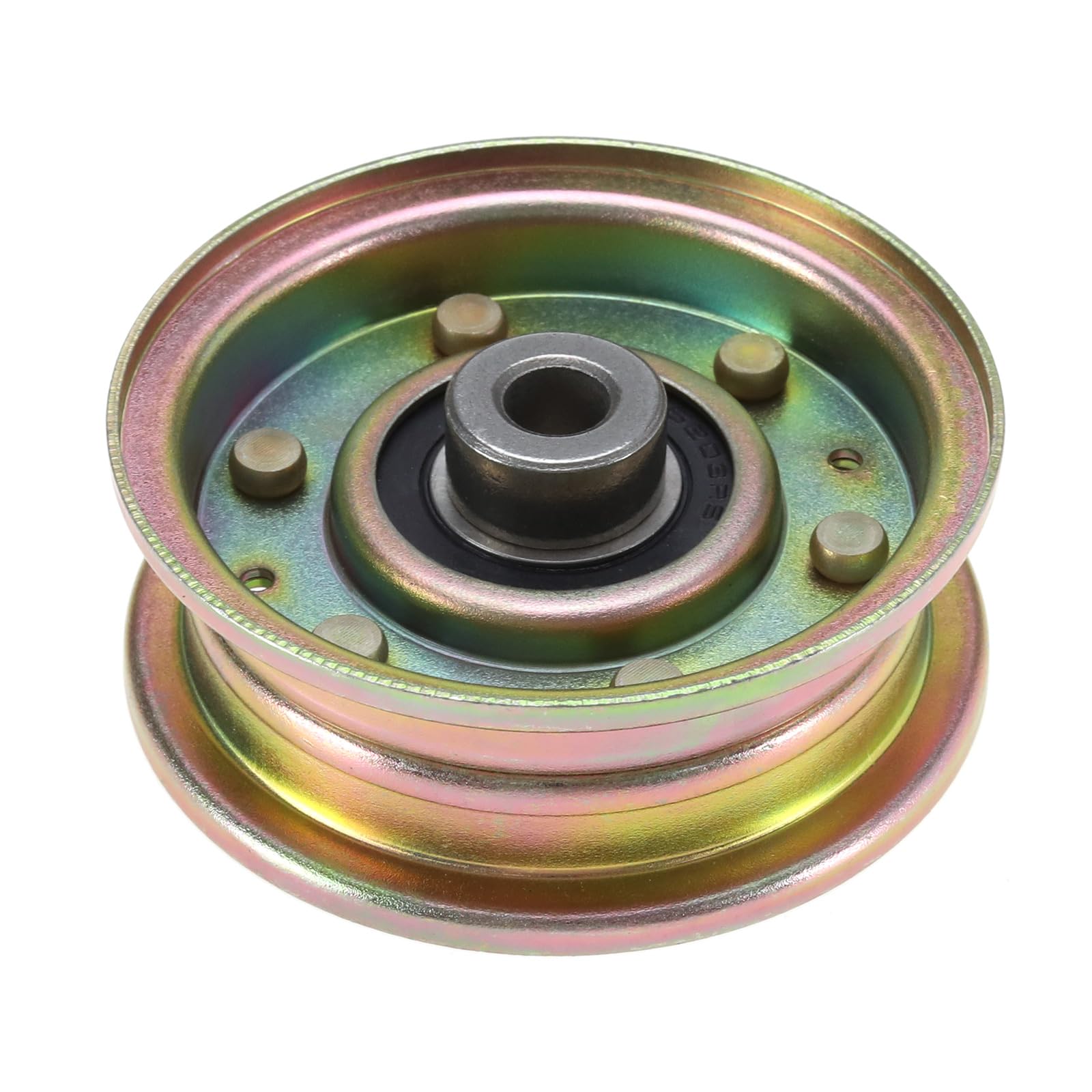 EMSea 1PC Flat Idler Pulley Compatible with MTD Columbia Compatible with Troy Bilt Big Red Compatible with Cub Cadet Pulley Idler 756-04224 756-0981B 300920 1123687