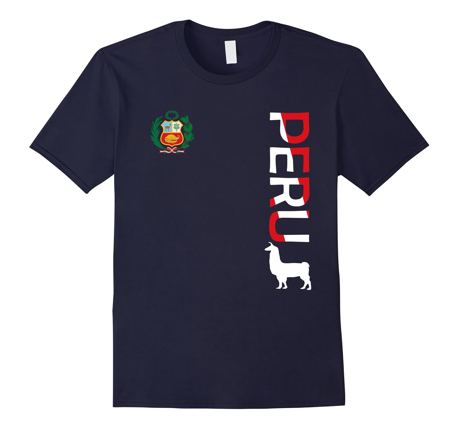 Peru T-shirt Peruvian Llama T-shirt Men Women Kids-ANZ